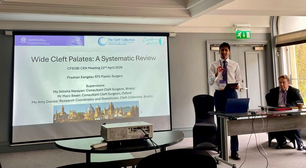 Wide Cleft Palates presentation at Craniofacial Australia conference in Brisbane.
